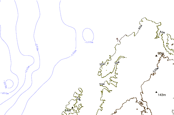Shoreline around Mussulo