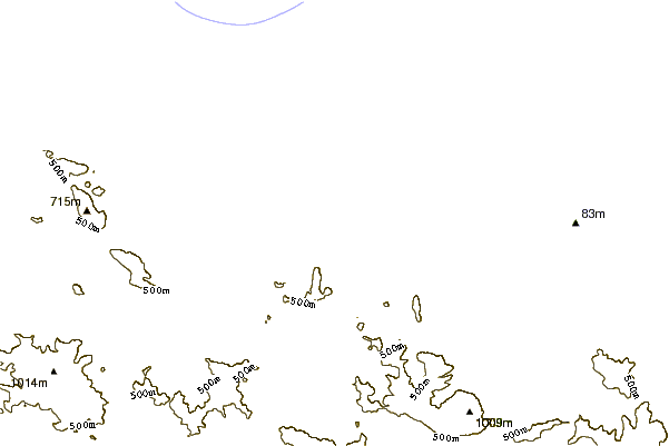 Shoreline around Mutriku