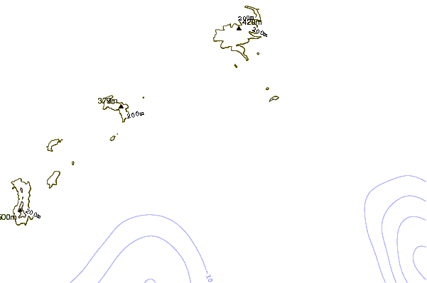Shoreline around Mylies Beach