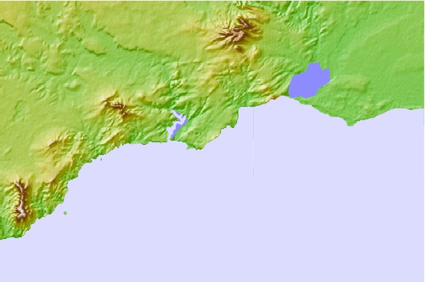 Surf spots located close to Mylies Beach