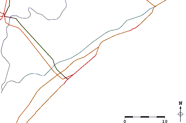 Roads and rivers around Myrtle Beach - Pier 14