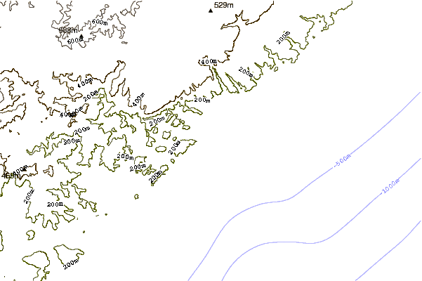 Shoreline around Mzimpuni