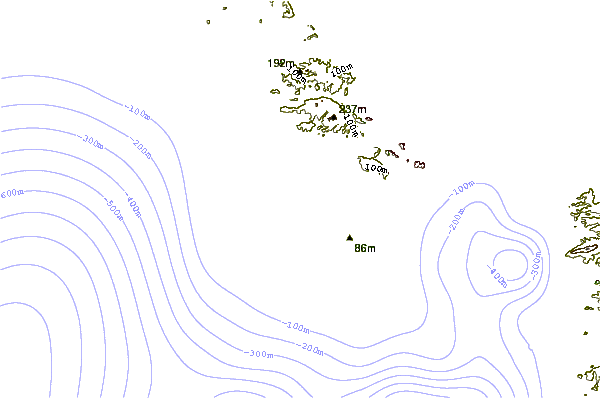 Shoreline around Nagai Point