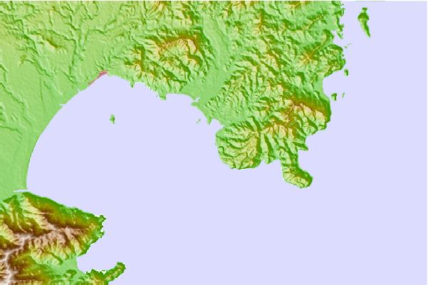 Surf spots located close to Nagata