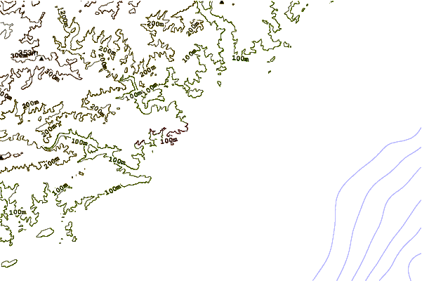Shoreline around Nahoon Reef