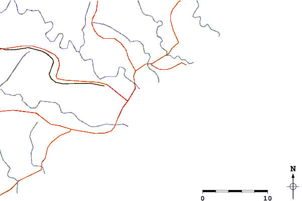 Roads and rivers around Nahoon Reef