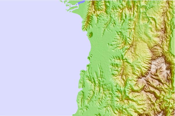 Surf spots located close to Nalvo