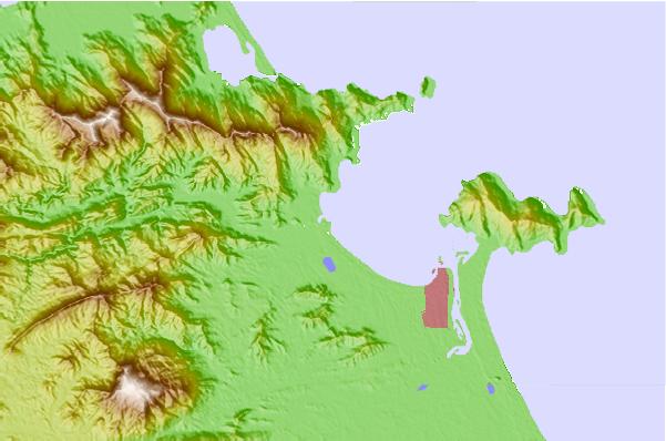 Surf breaks located close to Nam O Point