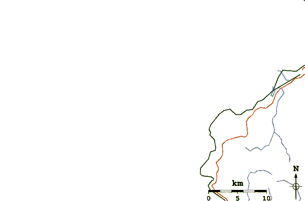 Roads and rivers around Namotu Lefts