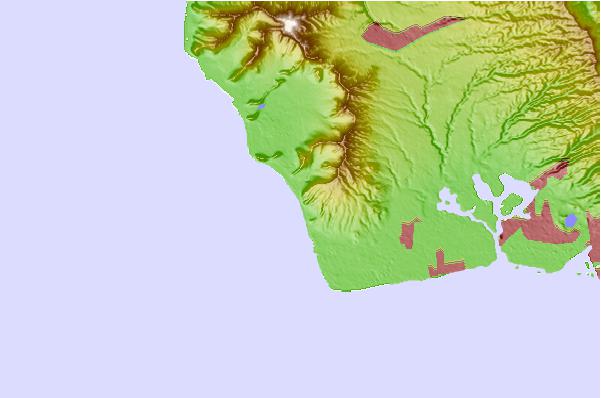 Surf spots located close to Nanakuli Blackrocks