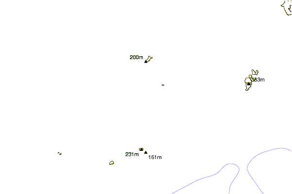 Shoreline around Nanarup Beach