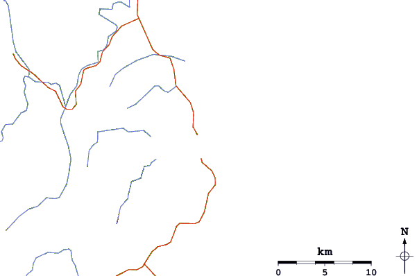 Roads and rivers around Narooma Breakwall