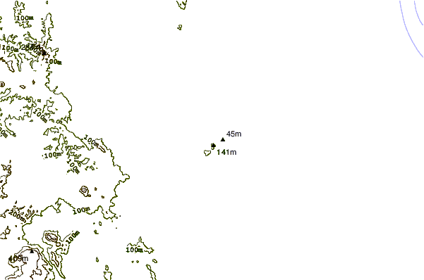 Shoreline around National Park