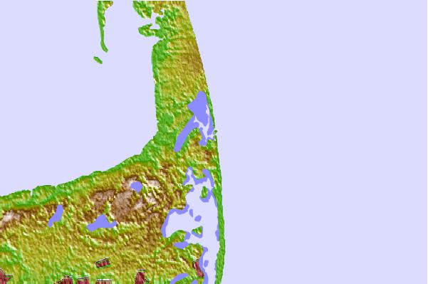 Surf spots located close to Nauset Light Beach