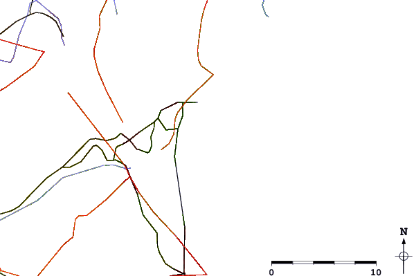 Roads and rivers around Navodari