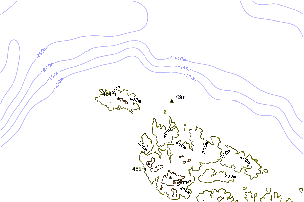 Shoreline around Neah Bay