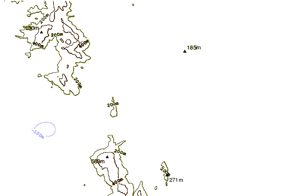 Shoreline around Bruny Island - Neck Bay