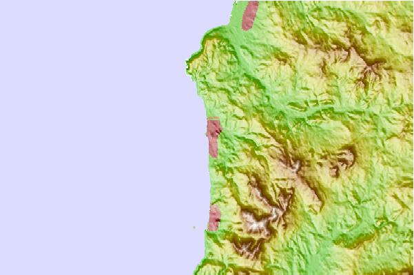 Surf spots located close to Needles