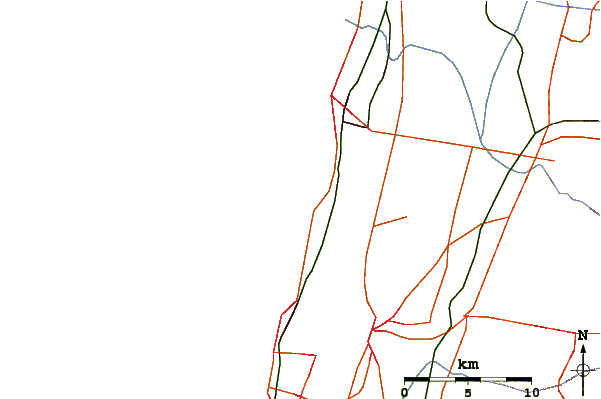 Roads and rivers around Netanya (Poleg)