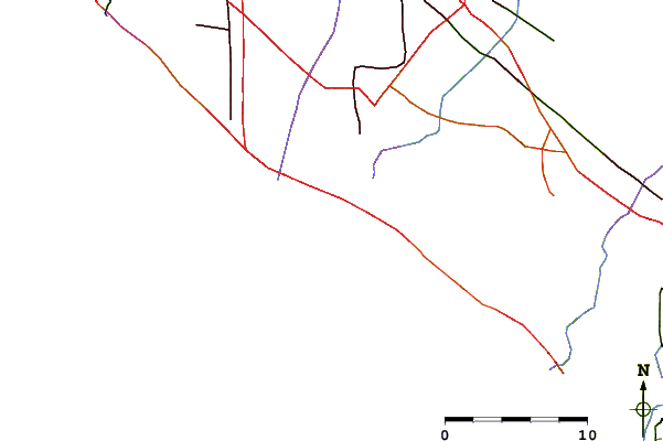 Roads and rivers around Newport 15th Street
