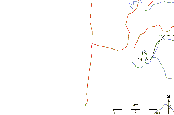 Roads and rivers around Newport-The Box