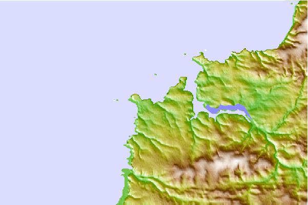Surf spots located close to Newtrain Bay