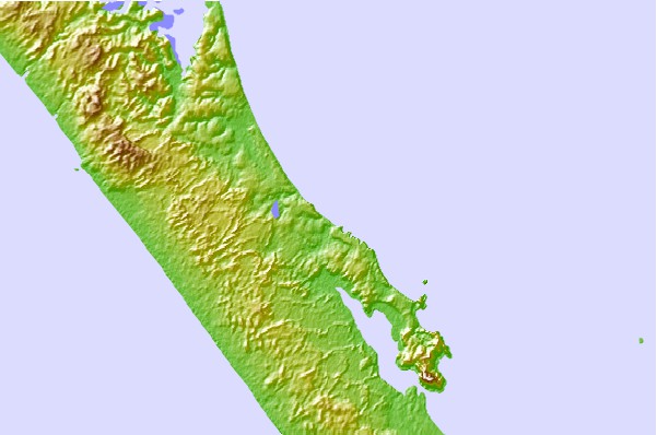 Surf spots located close to Ngataki Beach and Paxton Point