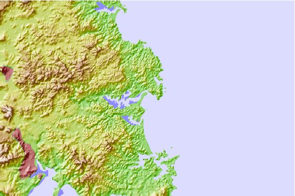 Surf spots located close to Ngunguru Bar