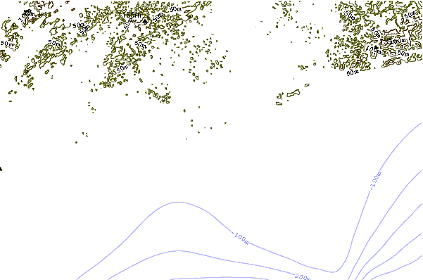 Shoreline around Niega