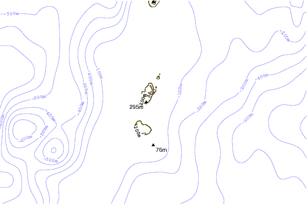 Shoreline around Niijima - Awaii