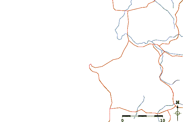 Roads and rivers around Ninety Mile Beach