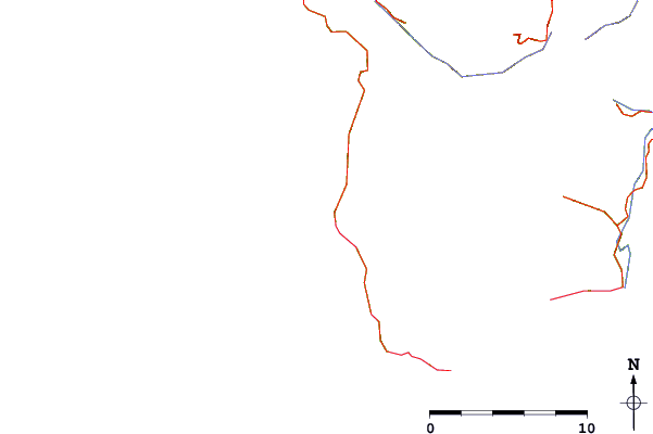 Roads and rivers around Ning Nong Point and Reef