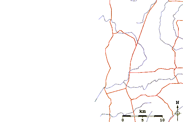 Roads and rivers around Noises