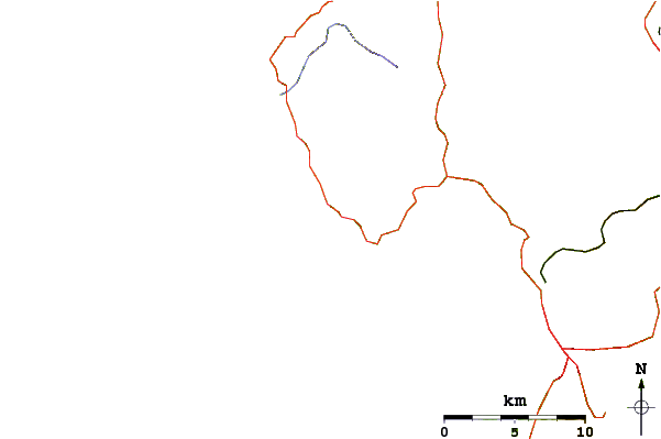 Roads and rivers around Nomozaki