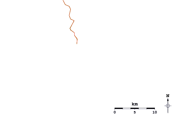 Roads and rivers around Norman Bay (Wilsons Promontory)