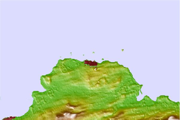 Surf spots located close to North Berwick