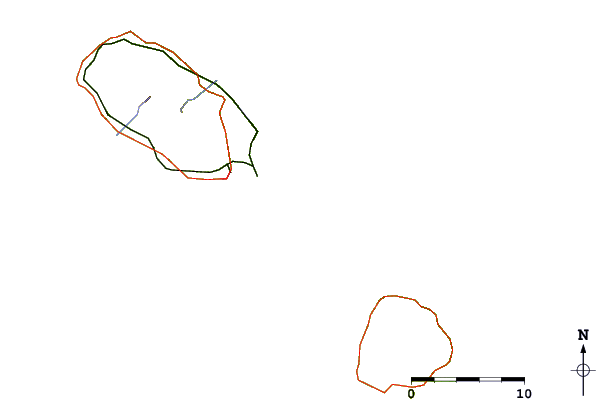 Roads and rivers around North Friars Bay