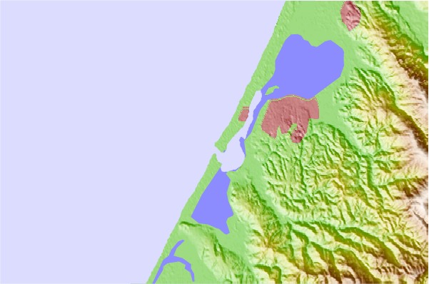 Surf spots located close to North Jetty at Eureka