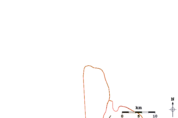 Roads and rivers around North Point