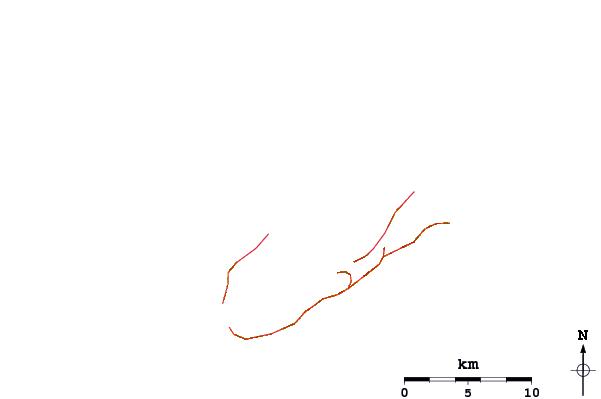 Roads and rivers around North Shore Breakers