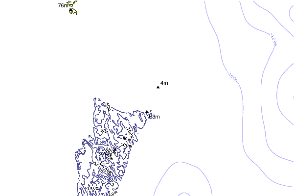 Shoreline around North Stradbroke-Cylinders