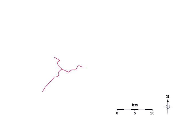 Roads and rivers around North Stradbroke-Cylinders