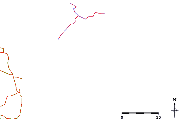 Roads and rivers around Main Beach - North Stradbroke Island
