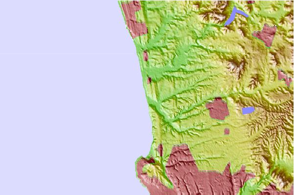 Surf spots located close to North Torrey Pines