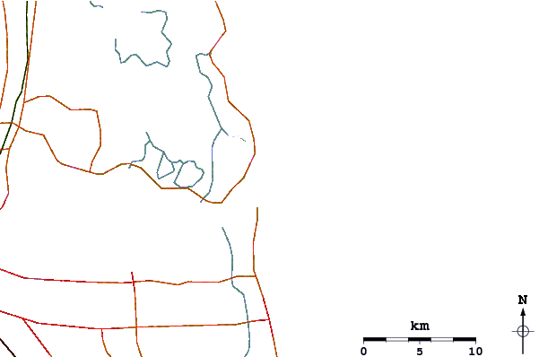 Roads and rivers around North Jetty_1