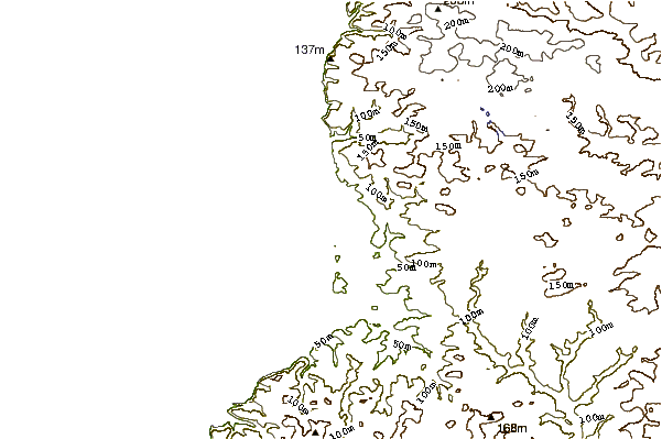 Shoreline around Northcott