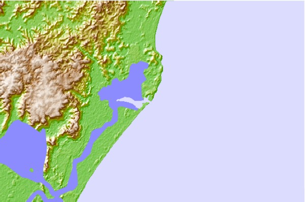 Surf spots located close to North wall