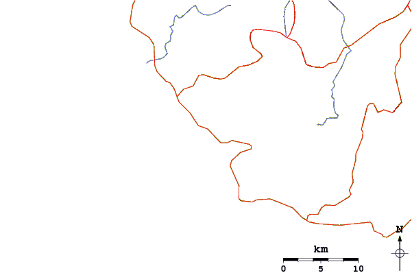 Roads and rivers around Nosara Beach