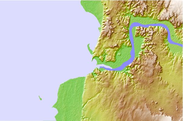 Surf spots located close to Nosy Andrea