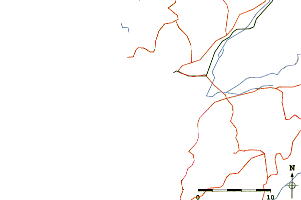 Roads and rivers around Nouveau Cimetière